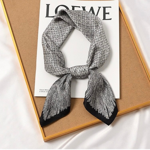 Khăn Lụa Cao Cấp HimHip 65x65cm Khăn Quàng Quà Tặng Khăn - 34