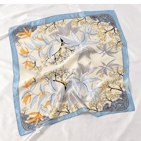 Khăn Lụa Cao Cấp HimHip 53x53cm Khăn Quàng Quà Tặng Khăn - 22