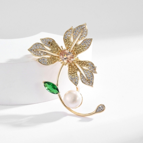 Set Quà Noel Kẹp Tóc Kèm Cài Áo - 421 (Combo đã bao gồm túi hộp)