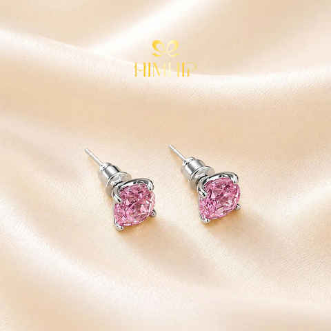 Khuyên Tai Nụ HimHip HKCC Rose Cut 0.8cm