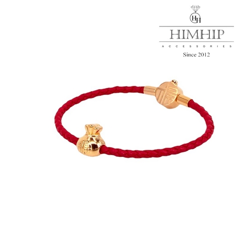Lắc Tay Túi Thần Tài May Mắn 17cm