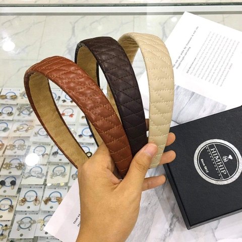 Bờm HimHip Vải Da Cá Tính 3cm