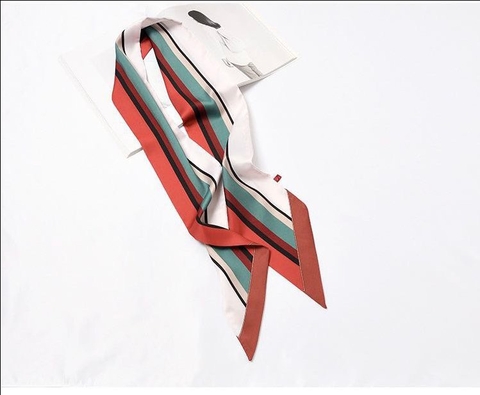 Set Quà HimHip Khăn Tuban Lụa Dài & Cài Khăn Kèm Túi Hộp Thiệp - 403