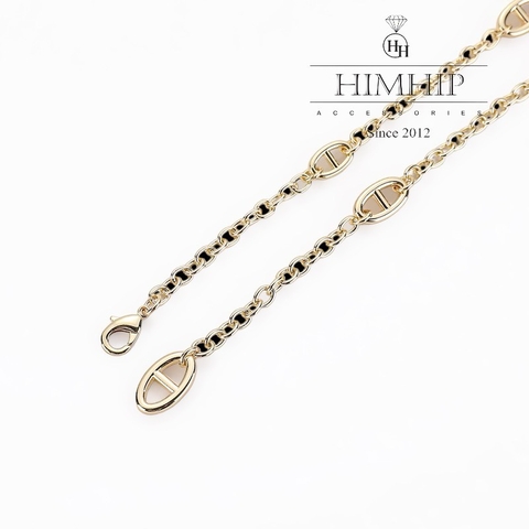 Dây Lưng HimHip Xích HKCC Bản Nhỏ Sang Trọng 110.5cm