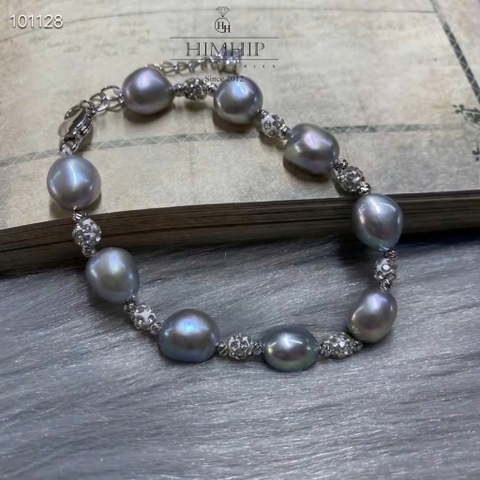 Vòng Tay HimHip Trai Dị Mix Đá Phale Sang Trọng 16.5+4cm Phụ Kiện Áo Dài