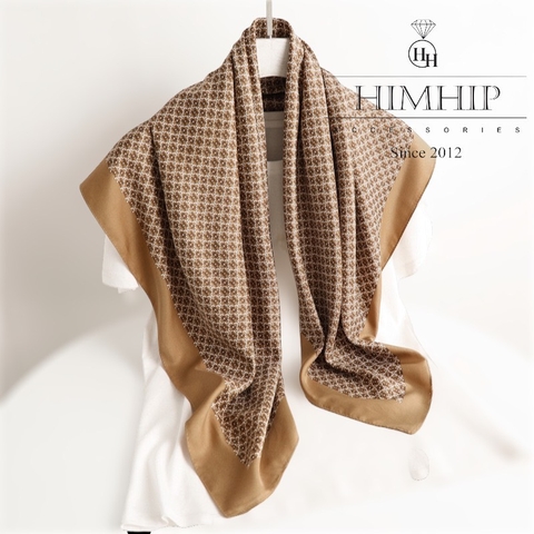 Khăn Lụa Cotton Khổ Vuông 90*90cm - 51