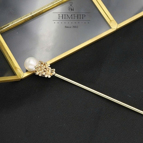 Trâm Cài Tóc HimHip HKCC Nụ Ngàn Hoa 15cm Kèm Hộp Phụ Kiện Áo Dài