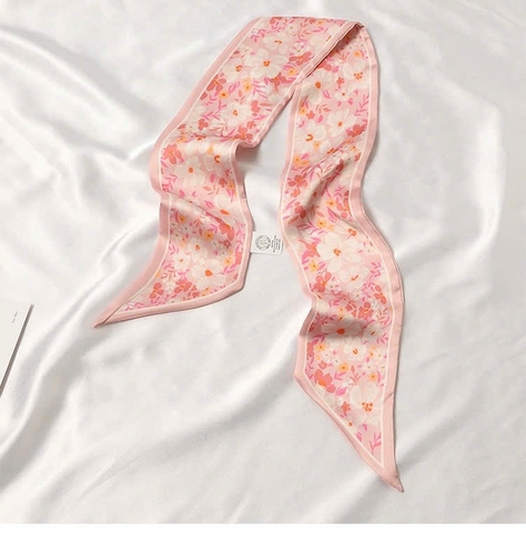 Khăn Lụa Tuban Lụa HimHip 95x10cm Khăn Thắt Túi Quà Tặng Khăn - 13