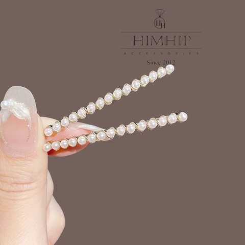 Kẹp Mái HimHip HKCC Viên Giả Trai Thanh Lịch 5.7x0.3cm
