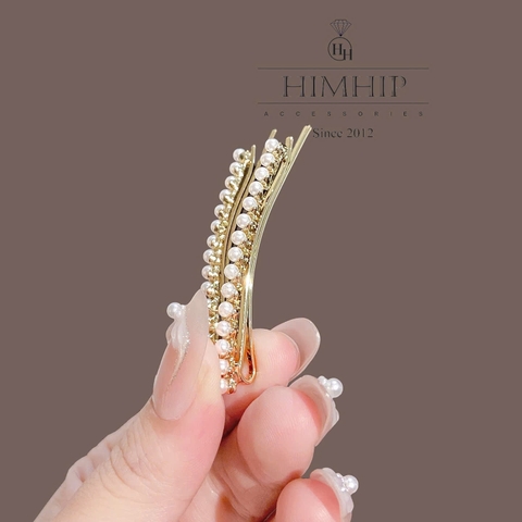 Kẹp Mái HimHip HKCC Viên Giả Trai Thanh Lịch 5.7x0.3cm