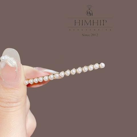 Kẹp Mái HimHip HKCC Viên Giả Trai Thanh Lịch 5.7x0.3cm