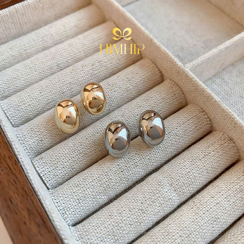 Khuyên Tai Nụ HimHip TiTan Hạt Đậu Nhỏ 1.25x1cm