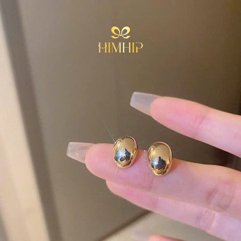 Khuyên Tai Nụ HimHip TiTan Hạt Đậu Nhỏ 1.25x1cm