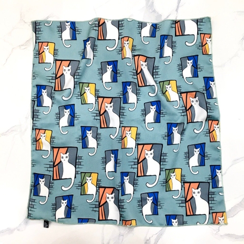 Khăn Lụa Thời Trang HimHip 50x50cm Khăn Quàng Quà Tặng Khăn