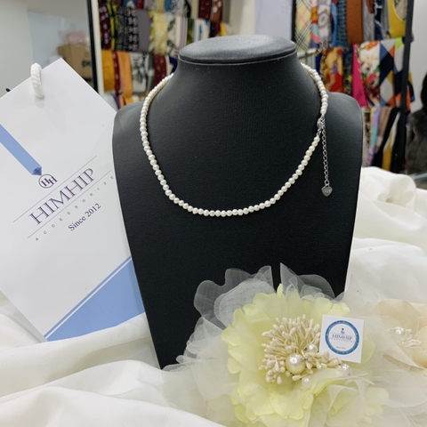 [Thiết Kế] Vòng Cổ HimHip Trai Thật Khóa Thả Sang Trọng 40+5cm