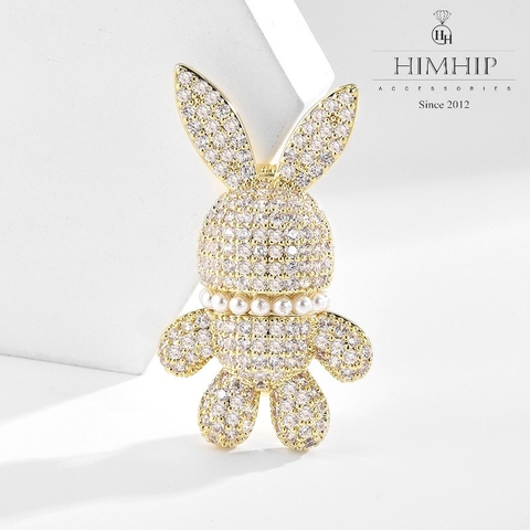 Set Quà Trung Thu HimHip [Thỏ Phú Quý 02] Cài Áo Kèm Túi Hộp Thiệp - 631