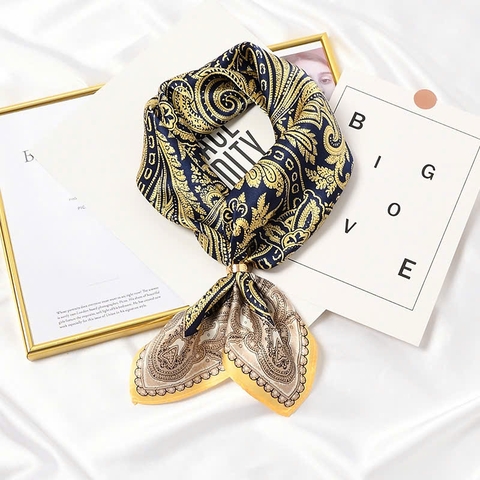 Khăn Lụa Cao Cấp HimHip 53x53cm Khăn Quàng Quà Tặng Khăn - 54