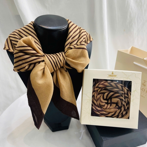 Set Quà HimHip Khăn Viscose  90x90cm Kèm Túi Hộp Thiệp - 1031