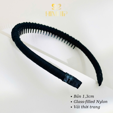 Bờm Tóc Tag HimHip Composite Xoắn Vải Thanh Lịch 1.3cm