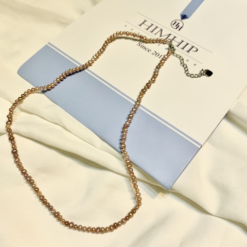 [Thiết Kế] Vòng Cổ HimHip Trai Thật Khóa Thả Sang Trọng 40+5cm