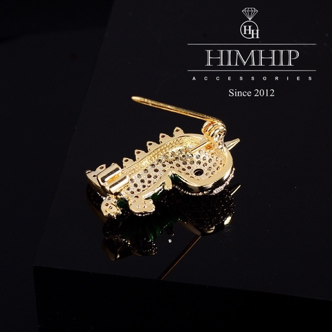 Trâm, Ghim Cài HimHip Khủng Long Nhỏ HKCC Đính Phale 1,6*2,5cm