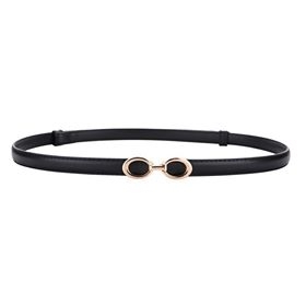 Dây Lưng HimHip Da Thật Khóa Tròn Sang Trọng 1.4x49.5-90.5cm