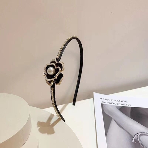 Bờm HimHip Charm Hoa Hồng Viền Trai Mix Phale Sang Trọng 0.7cm