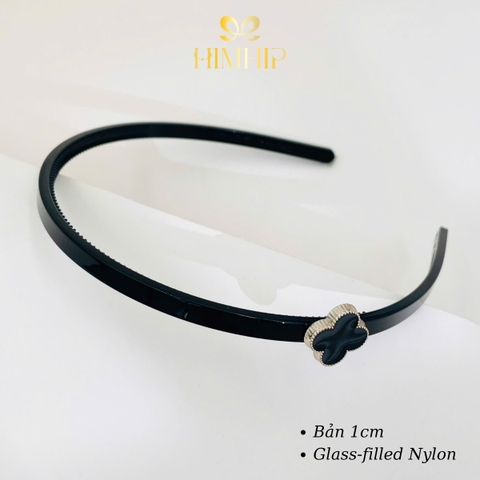 Bờm HimHip Dáng Mảnh Đính Hoa 4 Cánh Thanh Lịch 1cm