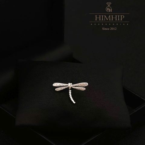Pin Cài Cúc HimHip HKCC Chuồn Kim Nhỏ 2.5x1.3cm