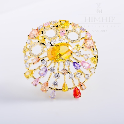 Set Quà Tặng Khăn Lụa Vuông Khổ 70 Kèm Cài Áo - 172 (giá đã bao gồm túi hộp thiệp)