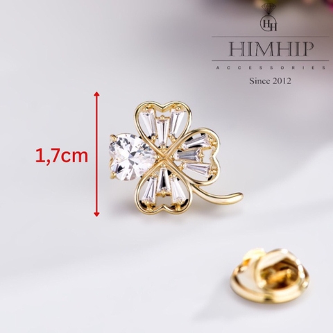 Set Quà HimHip Khăn Lụa Vuông 70x70cm & Cài Áo, Kẹp Tóc Kèm Túi Hộp Thiệp - 571