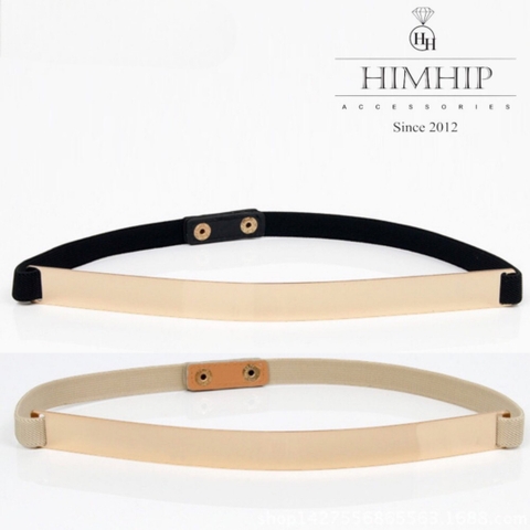 Dây Lưng HimHip Chun Mix Thanh Hợp Kim Sang Trọng 1.5x62cm