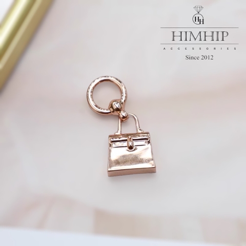 Cài Khăn Ống HimHip Size Nhỏ Hình Túi Xách Sang Trọng 1.7x4cm