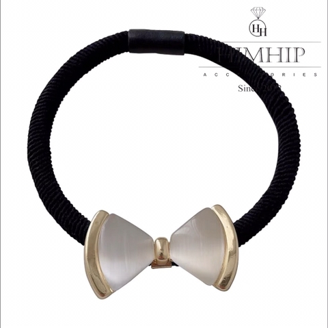 Dây Buộc Tóc HimHip Mặt Đá Sang Trọng