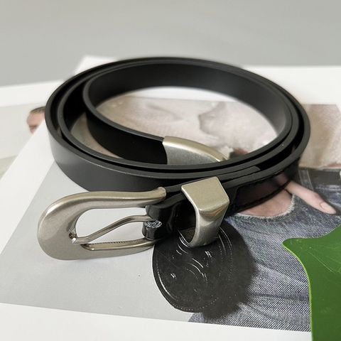 Dây Lưng HimHip Da Miếng Khoá Vuông Đơn Giản 2x109cm