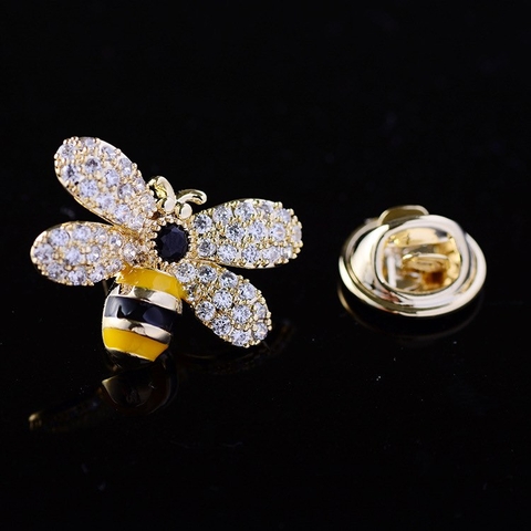 Pin Cài Áo HimHip Con Ong Mật Đáng Yêu HKCC Đính Phale 2cm