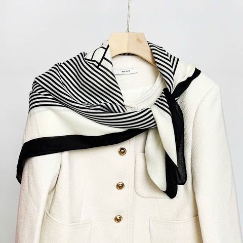 Khăn Lụa Viscose HimHip 90x90cm Khăn Quàng Quà Tặng Khăn - 77