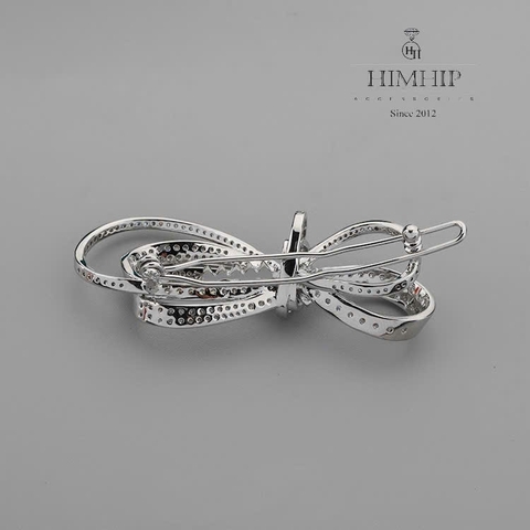 Kẹp Mái HimHip HKCC Cuộn Nơ Phale 2.6x7cm