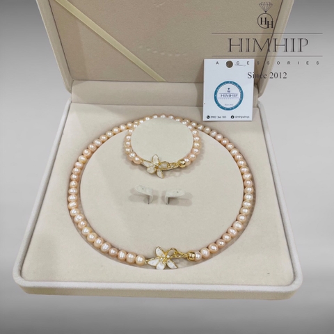 Set Hoa Tai Kèm Pin Cài Áo Sầu Riêng Đáng Yêu