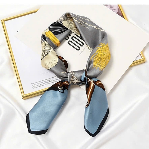 Khăn Lụa Cao Cấp HimHip 65x65cm Khăn Quàng Quà Tặng Khăn - 48