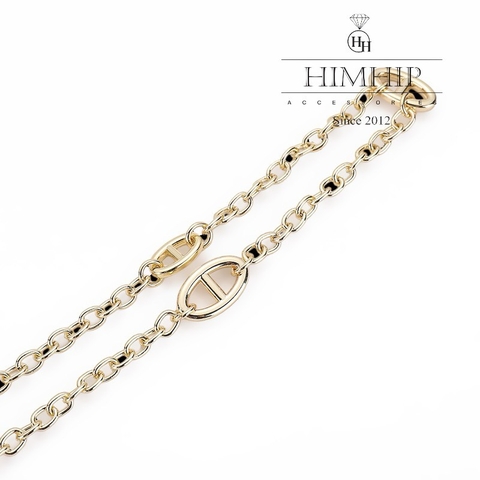 Dây Lưng HimHip Xích HKCC Bản Nhỏ Sang Trọng 110.5cm