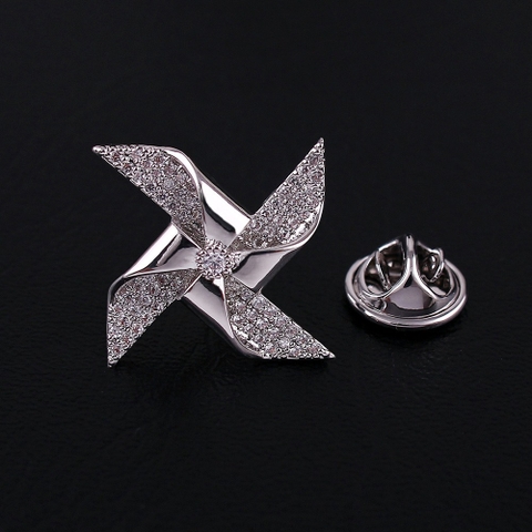 Pin Cài Áo HimHip Nam Nữ Chong Chóng Đáng Yêu HKCC Đính Phale  2*2cm