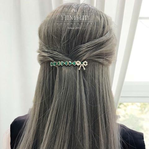 Set Quà HimHip Khăn Tuban Lụa Dài & Kẹp Tóc Kèm Túi Hộp Thiệp - 18