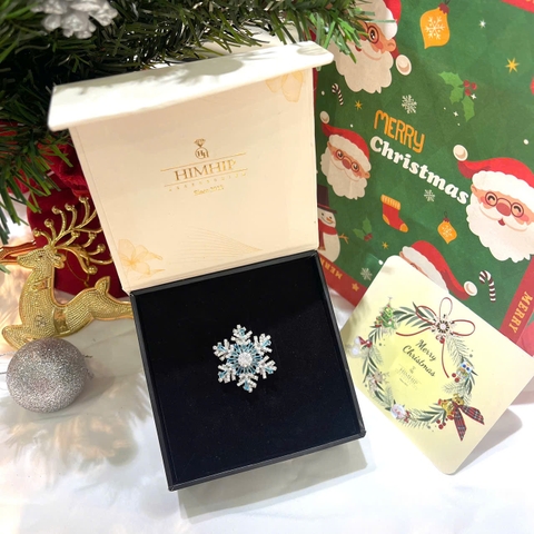 Set Quà Noel HimHip Cài Áo Kèm Túi Hộp Thiệp - 733