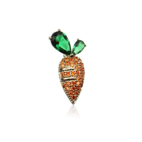 Trâm, Ghim Cài Áo Nhỏ HimHip Cà Rốt Nhỏ Đáng Yêu HKCC Đính Phale 2,1cm