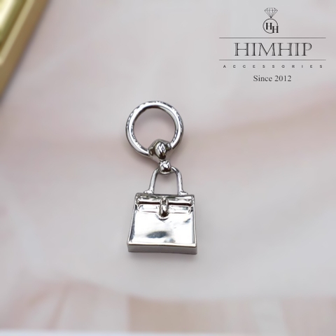 Cài Khăn Ống HimHip Size Nhỏ Hình Túi Xách Sang Trọng 1.7x4cm
