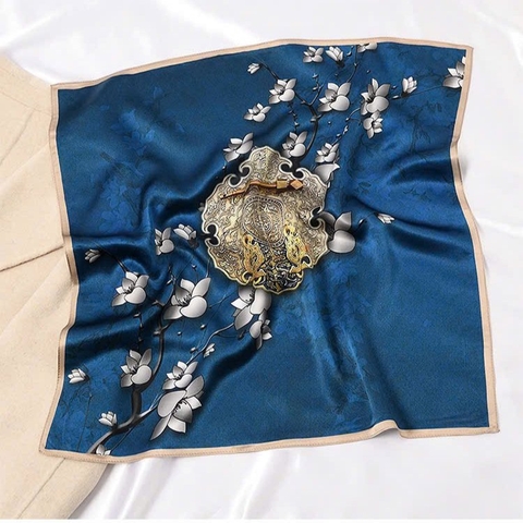 Khăn Lụa Cao Cấp HimHip 53x53cm Khăn Quàng Quà Tặng Khăn - 45