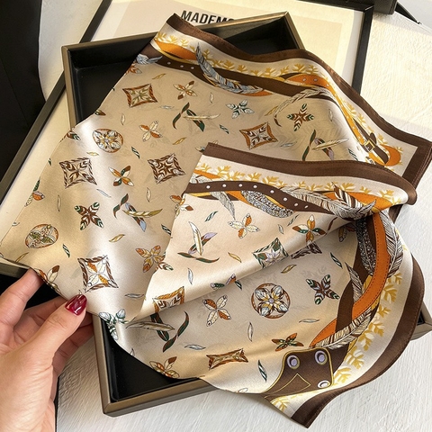 Khăn lụa vuông 65*65cm cao cấp