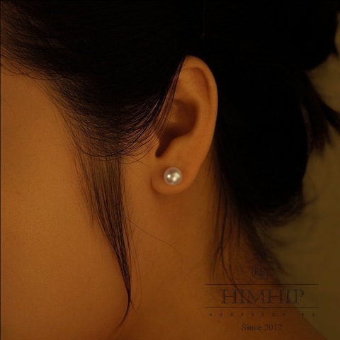 Khuyên Tai Nụ HimHip Trai Nước Ngọt Sang Trọng 8ly Phụ Kiện Áo Dài HPBD