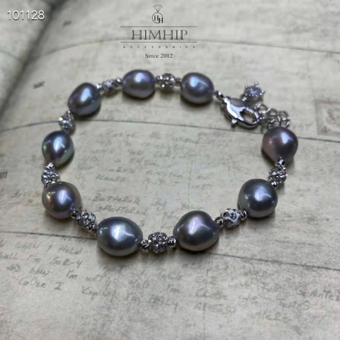 Vòng Tay HimHip Trai Dị Mix Đá Phale Sang Trọng 16.5+4cm Phụ Kiện Áo Dài